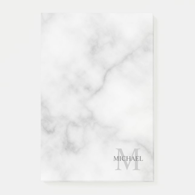Personalized Monogram and Name Notepad (Front)