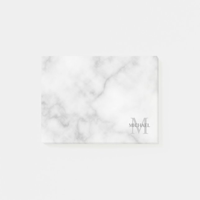 Personalized Monogram and Name Notepad (Front)