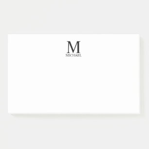 Personalized Monogram and Name Notepad