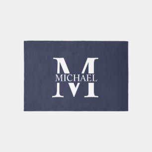 Personalized Monogram and Name Outdoor Rug