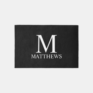 Personalized Monogram and Name Outdoor Rug