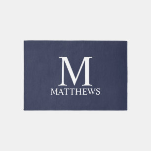 Personalized Monogram and Name Outdoor Rug