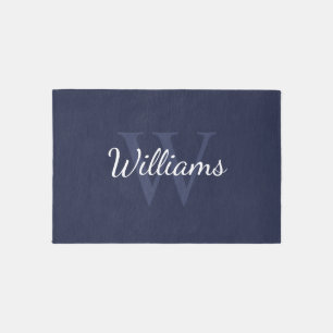 Personalized Monogram and Name Outdoor Rug