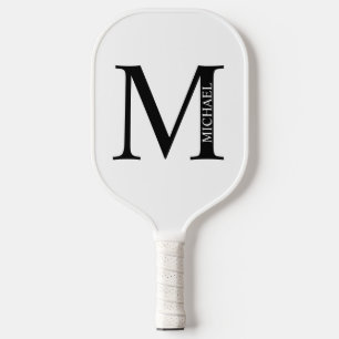 Personalized Monogram and Name Pickleball Paddle