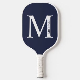 Personalized Monogram and Name Pickleball Paddle