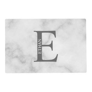 Personalized Monogram and Name Placemat