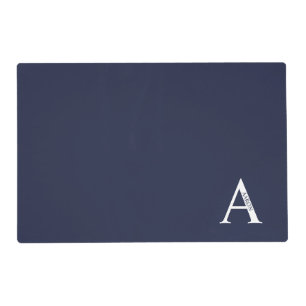 Personalized Monogram and Name Placemat