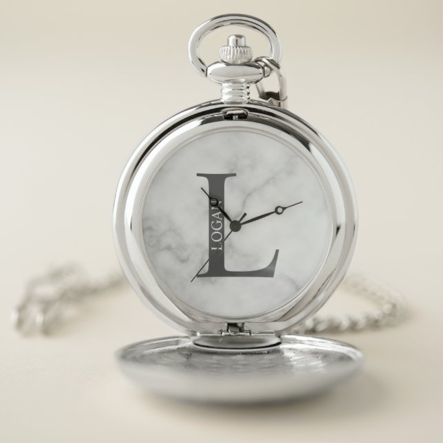Personalized Monogram and Name Pocket Watch (Inside)