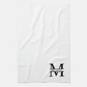 Personalized Monogram and Name Towel