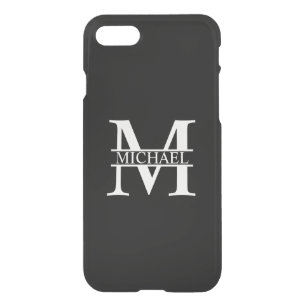 Personalized Monogram and Name iPhone SE/8/7 Case