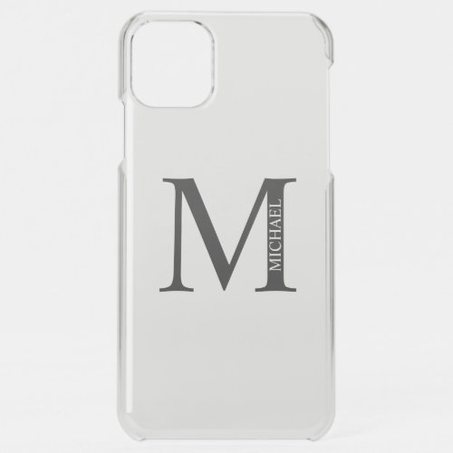 Personalized Monogram and Name iPhone 11 Pro Max Case