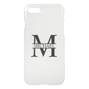 Personalized Monogram and Name iPhone SE/8/7 Case