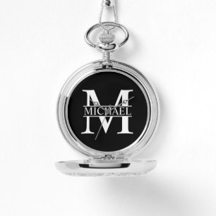 Personalized Monogram and Name Watch