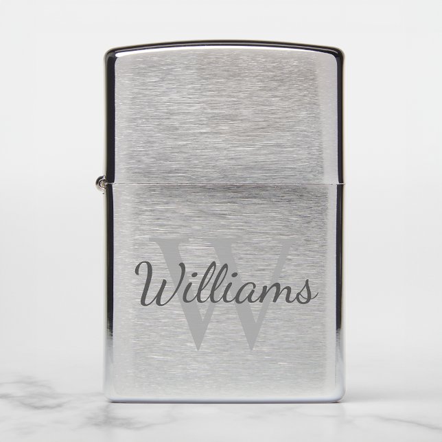 Personalized Monogram and Name Zippo Lighter (Creator Uploaded)