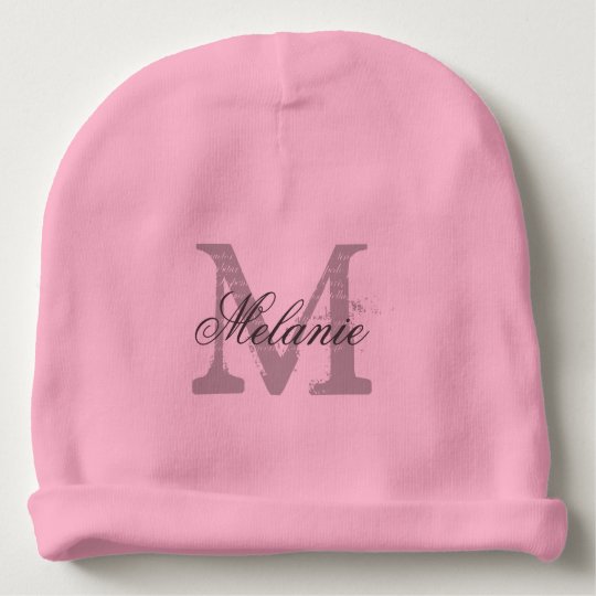 monogrammed shower cap