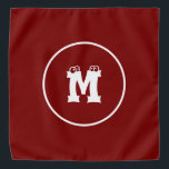 Personalized Monogram Bandana – Custom Pet Gift<br><div class="desc">Personalized Photo & Monogram Bandana – Custom Pet or Gift Accessory Show off your style (or your pet’s!) with this Personalized Photo & Monogram Bandana, fully custom with your favorite image and initials. Whether you're dressing up your pup, accessorizing your outfit, or creating personalized gifts, this bandana is where fashion...</div>