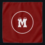 Personalized Monogram Bandana – Custom Pet Gift<br><div class="desc">Personalized Photo & Monogram Bandana – Custom Pet or Gift Accessory Show off your style (or your pet’s!) with this Personalized Photo & Monogram Bandana, fully custom with your favorite image and initials. Whether you're dressing up your pup, accessorizing your outfit, or creating personalized gifts, this bandana is where fashion...</div>