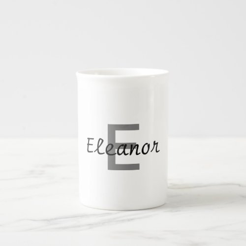 Personalized Monogram Bone China Mug