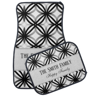 Personalized Monogram Car Floor Mat