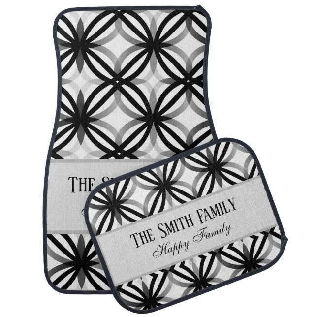 Personalized Monogram  Car Floor Mat (Set)