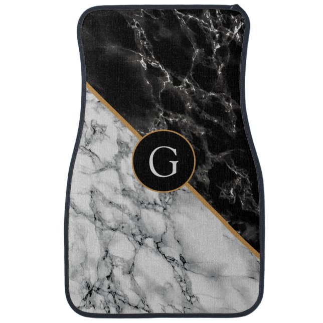 Personalized Monogram Car Floor Mats (Front)