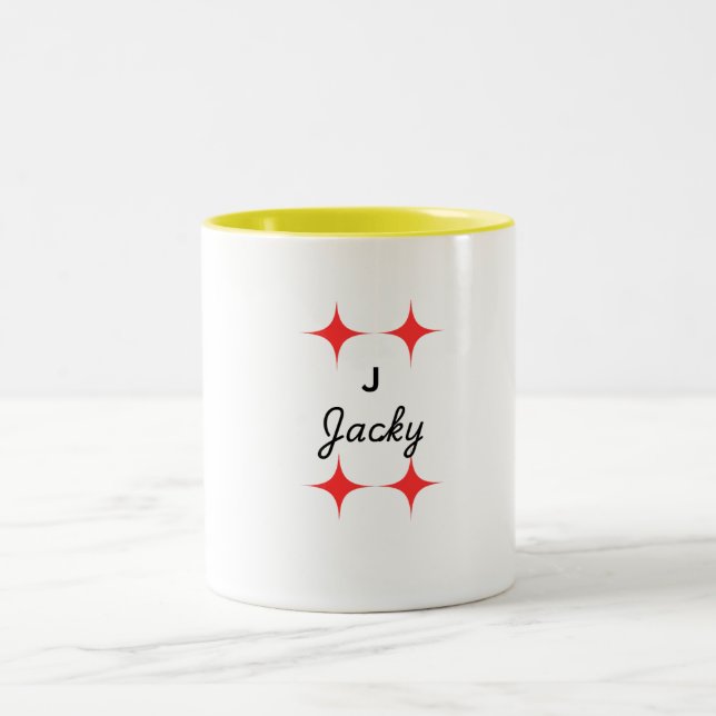 Personalized Monogram Coffee Mug (Center)