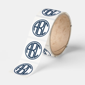 Personalized Monogram Envelope Seal Stickers
