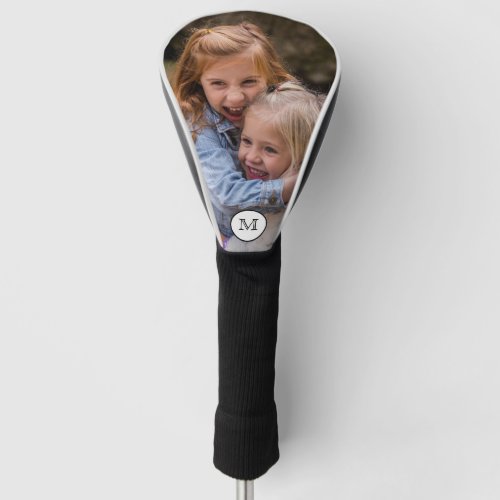 Personalized Monogram Family Photo Golf Head Cover