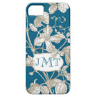 Personalized Monogram, Flowering Vine Botanical