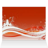 Personalized Monogram for Christmas - Cards (Inside Horizontal (Top))