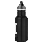 Personalized monogram gift sports water bottle (Right)