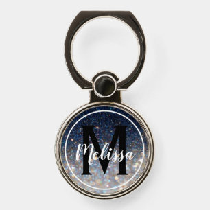 Personalized Monogram Glitter Phone Grip