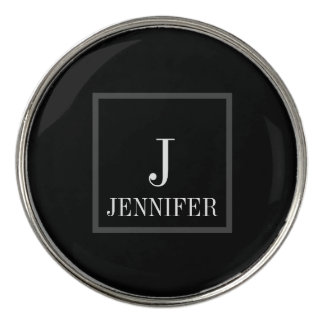 Personalized Monogram Golf Ball Marker