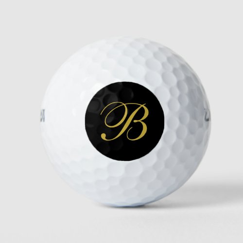 Personalized Monogram  Golf Balls