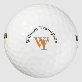 personalized monogram golf balls