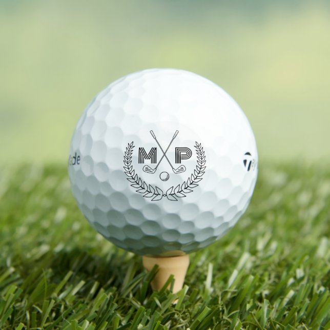 Personalized Monogram Golf Balls (Insitu Tee)