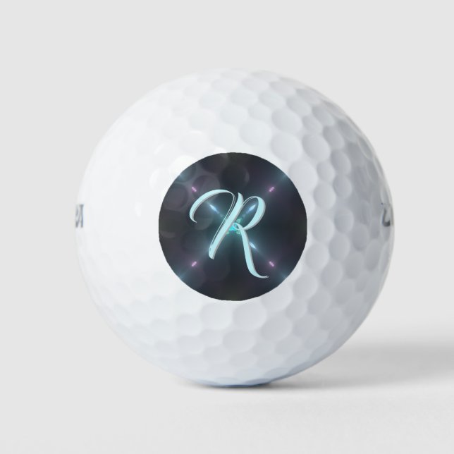 Personalized Monogram Golf Balls - Custom (Front)