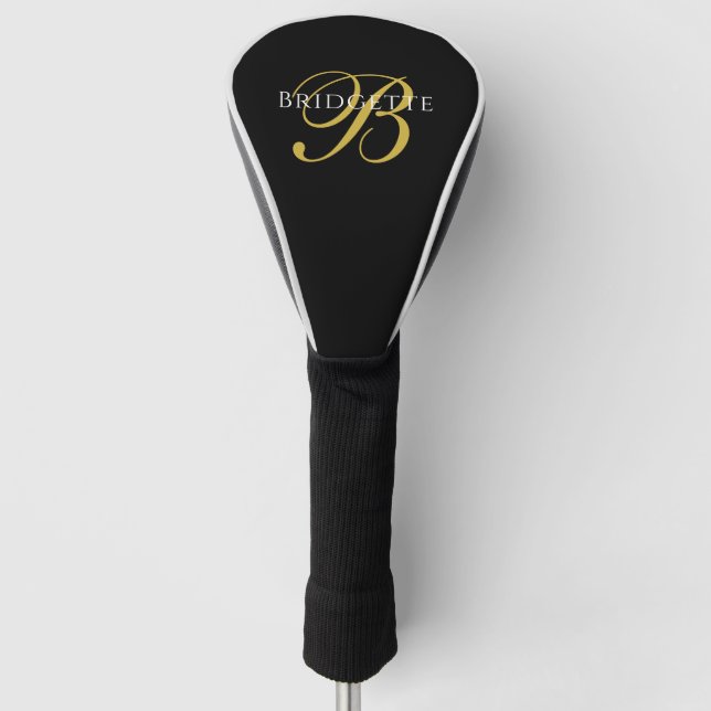 Personalized Monogram Golf Head Cover (Front)