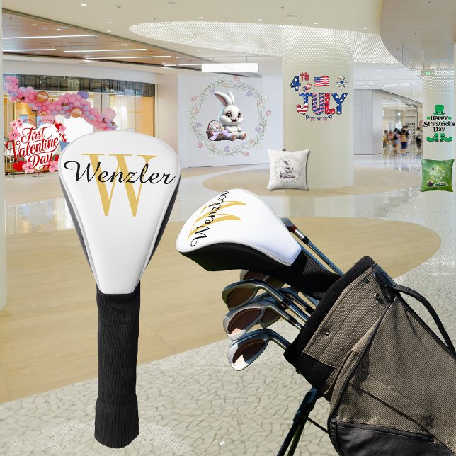 Personalized Monogram Golf Head Cover (Creator Uploaded)