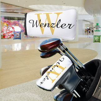 Personalized Monogram Golf Head Cover