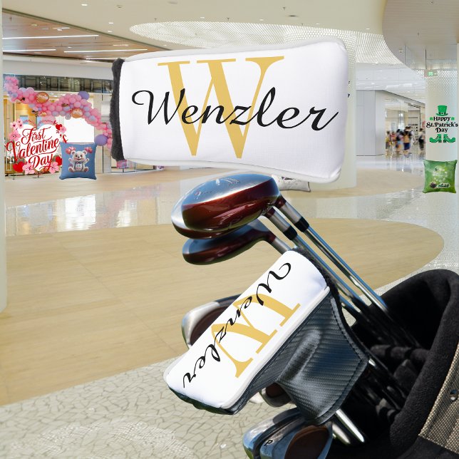 Personalized Monogram Golf Head Cover (Creator Uploaded)