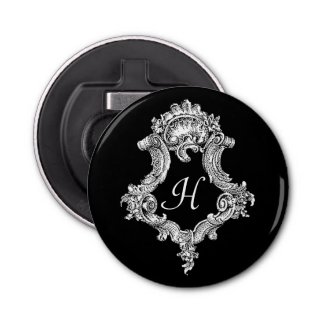 Personalized Monogram Initial Bottle Opener