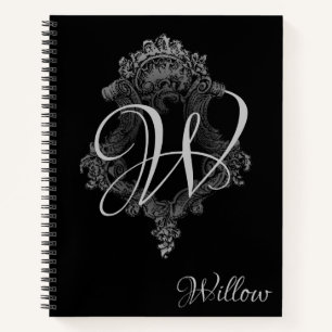 Personalized Monogram Initial Notebook