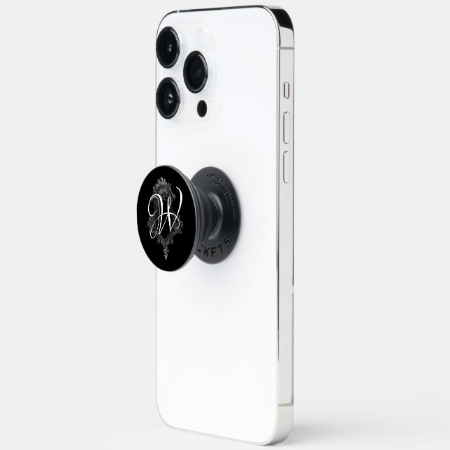 Popgrip Product Pop Socket Initials Personalized Monogram Initial