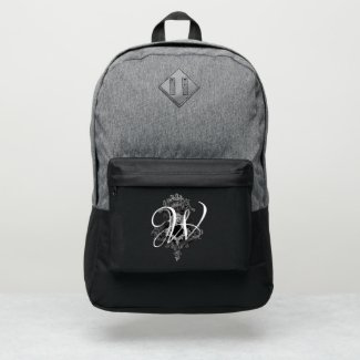 Personalized Monogram Initial Port Authority® Backpack