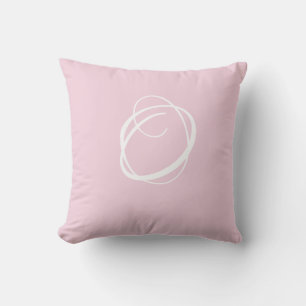 Personalized Monogram Initial Throw Pillow