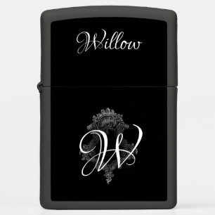 Personalized Monogram Initial  Zippo Lighter