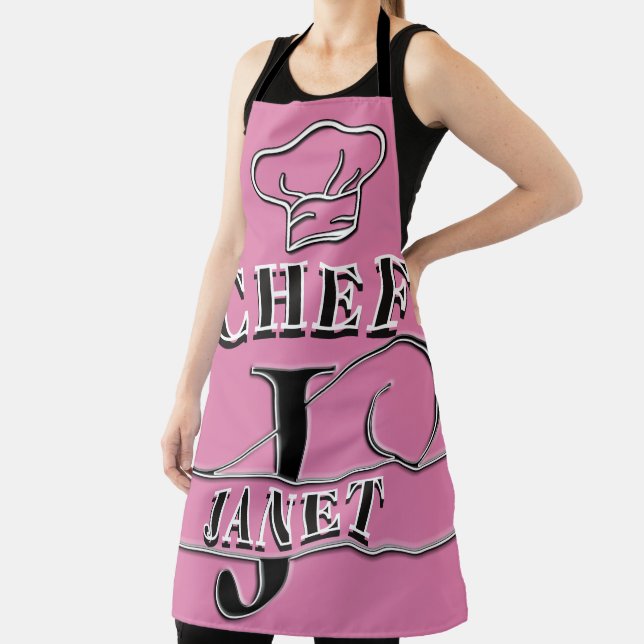 Personalized Monogram (J) Apron (Insitu)