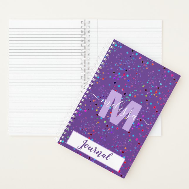 Personalized Monogram  journal (Inside)