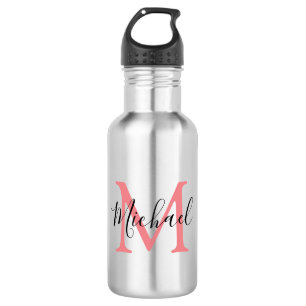 Personalized Monogram Kids Back To School Stainles Stainless Steel Water Bottle